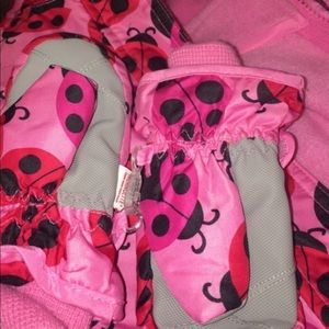 5 piece girls snowsuit